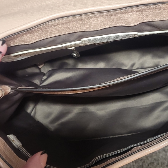 Henri Bendel Blush Leather Shoulder Bag - Picture 4 of 5